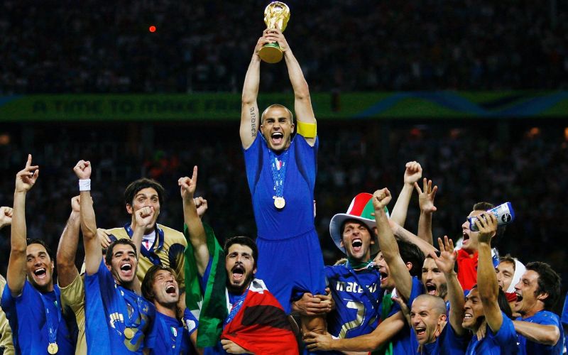 Danh sách các đội vô địch World Cup - Italy